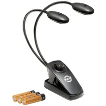 K&M 12271 Notenpultleuchte Twin Head Pro