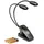 K&M 12271 Notenpultleuchte Twin Head Pro