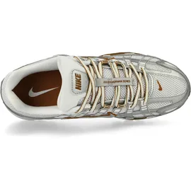 Nike P-6000 Damen White/Metallic Silver/Light British Tan 38