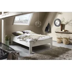 Futonbett RAUCH "Aditio", weiß, B:146cm H:50cm L:208cm, Betten, ohne Kopfteil