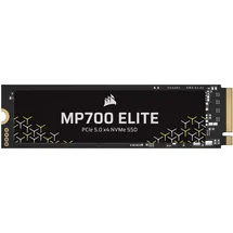 Corsair MP700 Elite 2TB PCIe 5.0 x4 NVMe M.2 SSD – Bis zu 10,000MB/sec – Hohe Dichte 3D TLC NAND – M.2 2280 – Kompatibel mit DirectStorage – Schwarz