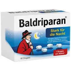 BALDRIPARAN Stark für die Nacht überzogene Tab. 90 St