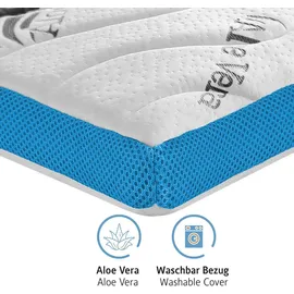 Komfortec Topper 140 x 200 cm weiß