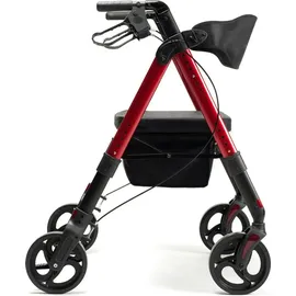Vermeiren Goliat XXL Rollator Leichtgewicht bis 200 kg rot