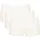 Daily Cotton Short 3P Silk White M