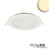 Fiai IsoLED ISOLED Downlight, 12W, rund, ultraflach, weiß, warmweiß, dimmbar CRI90