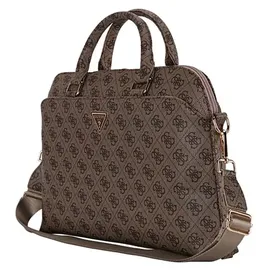 GUESS Pu 4G Triangle Logo 13/14/15 - ́ Laptop-rucksack - brown