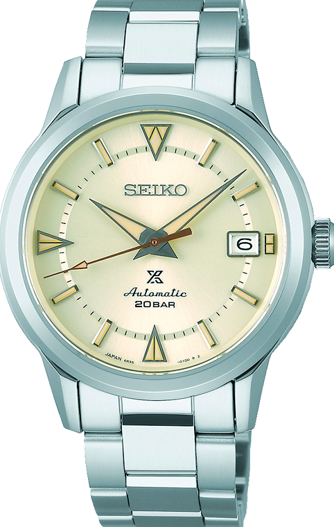 Seiko Prospex Land Automatik the modern re-interpretation" "Alpinist" SPB241J1" - champagner,silber - 38mm