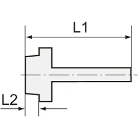 Riegler Einschraubschlauchtülle, G 3 a., für Schlauch LW 76, MS vern.