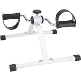 Untertisch-Heimtrainer, Mini-Heimtrainer für Arme und Beine, tragbarer Untertisch-Heimtrainer mit einstellbarem Widerstand, Klappfahrrad