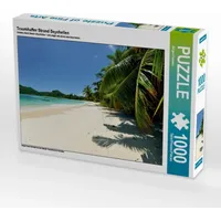 Calvendo Puzzle Traumhafter Strand Seychellen 1000 Teile Puzzle quer