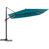 Hesperide - Rechteckiger Ampelschirm Melhia Entenblau - 4 X 3 M - Aluminium - Stahl - Polyester - Hespéride