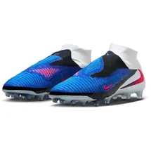 Nike Phantom 6 High Elite AG Herren Silber/Racer Blue/Pink Blast/White 46