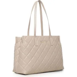 Valentino Ocarina Shopper Synthetik Beige/Weiß