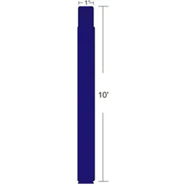 Zebra Technologies Etikettenrolle 10012712-7 Lila 25,4 x 254 mm 4 Rolle(n) 1400 St.