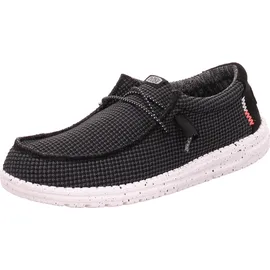 HEYDUDE Wally Sport Herren Schwarz/Weiß 41
