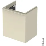 Geberit Waschtischunterschrank 1 Tür 53,6 x 61,7 x 43,3 cm Sandgrau Hochglanz