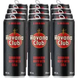 Havana Club Cuban Rum & Cola Mixgetränk 10,0 % vol 0,33 Liter Dose, 12er Pack