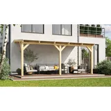 Weka Terrassenüberdachung 541 x 279 cm holz