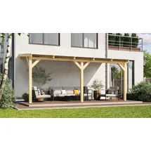 Weka Terrassenüberdachung 541 x 279 cm holz