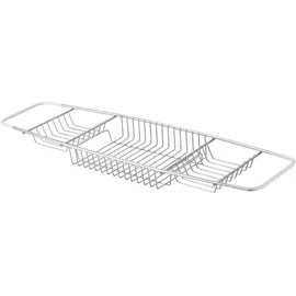 MSV Badewannenablage Edelstahl Silber