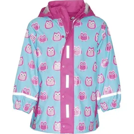 Playshoes Regenjacke Eulen Blau 104