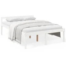vidaXL Seniorenbett 120 x 200 cm Weiß