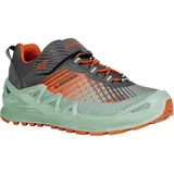 Lowa Wanderschuhe Merger GTX Junior Velcro (Multifunktion, wasserdicht, Klett­ver­schluss) arktisblau/flame Kinder