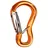 Grivel Clepsidra K10g Karabinerhaken Rot/Orange