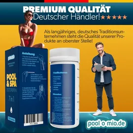 Poolomio 7in1 Teststreifen 150 Stück