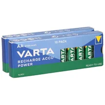 Varta 20x Varta Ready2Use AA Mignon Akku Ni-MH 1,2V 2100mAh