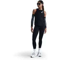 NIKE Damen T-Shirt One Swoosh, BLACK, M