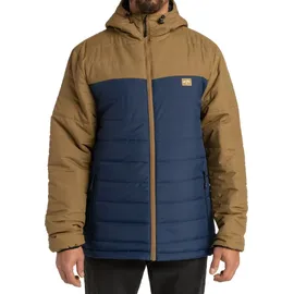 BILLABONG Surf Check Steppjacke mit Kapuze M - Blau