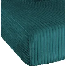 ASPERO Spannbettlaken Flanell 180 x 200 cm Blau