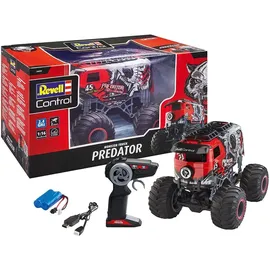 REVELL Monstertruck Predator 2,4GHz RTR rot schwarz mehrfarbig (24559)