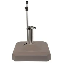 Liro Sonnenschirmständer Mini Plus 45 kg, eckig Kunststoff Grau Graphit