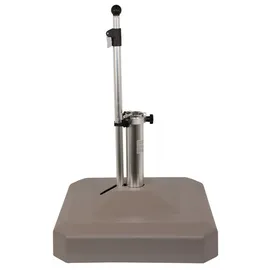 Liro Sonnenschirmständer Mini Plus 45 kg, eckig Kunststoff Grau Graphit
