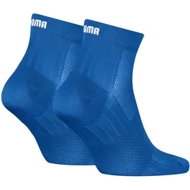 Puma Sport Light Quarter Socken 2er Pack Blau 35-38