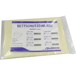 Bettschutzeinlage Gummi 150x90 Creme 1 ST