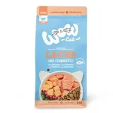 WOW Cat 2kg Cat Adult mit Lachs WOW Katzenfutter trocken