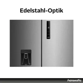 Hanseatic HCD18983CWDI Multi Door (513 l, 1898 mm hoch, Edelstahl)
