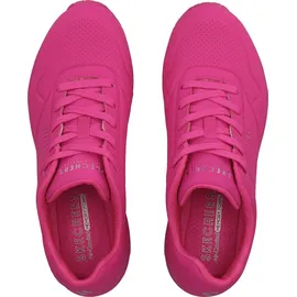 SKECHERS Uno Night Shades hot pink durabuck 40