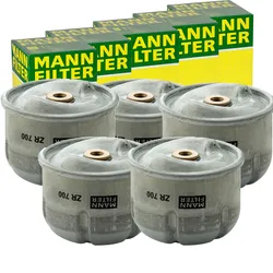 5x Mann-filter Zr 700 X Ölfilter Mit Dichtung Zentrifuge 5-stück!: Ölfilter Land Rover: Err6299 Ashika: 100ll12s Ashika: Fol12jm Blue Print: Adj132121