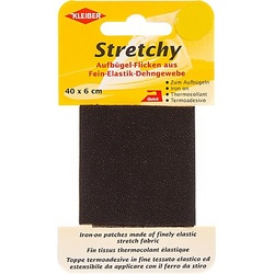 Kleiber Stretchy-Bügel-Flicken, Größe: 40 x 6 cm, schwarz