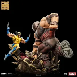 Iron Studios Wolverine vs Juggernaut Figur 30 cm