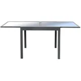 Home Deluxe Verano Ausziehtisch 180 x 90 x 75 cm anthrazit