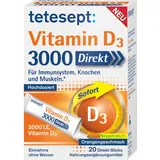 Vitamin D 3000 I.E. Direkt-Sticks 20 St