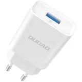 COFI 1453 Reiseladegerät Dudao A4EU USB-A 2,1A Wandladegerät – Weiß - 10 W, USB-A (5V / 2.1A)