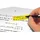 Sigel Haftmarker transparent mit Clip Haftmarker farbsortiert 5x 25 Streifen