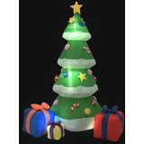 vidaXL LED Weihnachtsbaum Mehrfarbig 240 cm